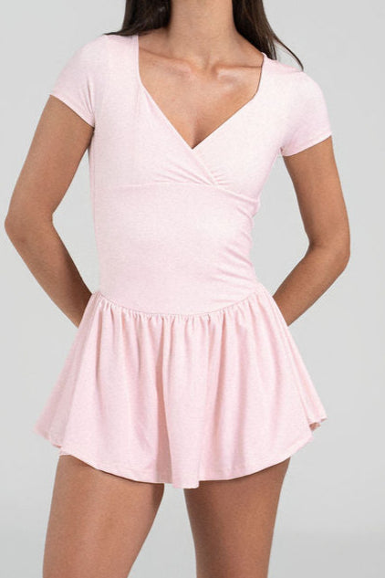 DOLLHOUSE DRESS PINK