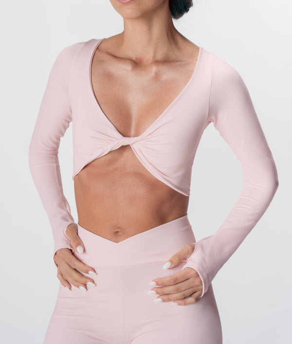 CROP ME OUT BRA PINK